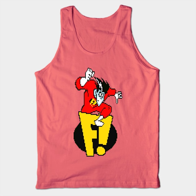 8-bit freakazoid Tank Top by shy-guy